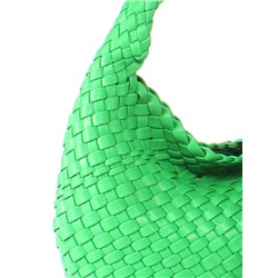 Сумка женская искусственная кожа BSK-21091  (плетенка),  1отдел+косметичка,  плечевой ремень,  зеленый 255157