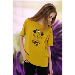 футболка для девочки Д 0155-11 -50%