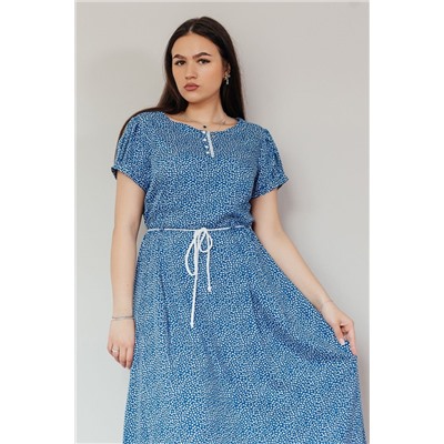 MadameRita 5144 голубой, Платье