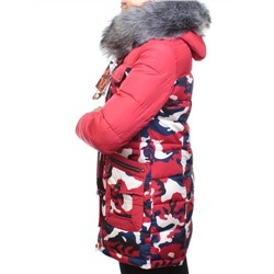 FT-16-082 Пуховик женский зимний (синтепух, искусственный мех) размер S - 42 российский