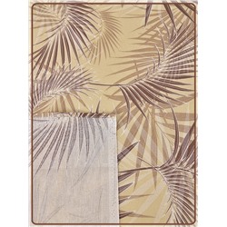 Простыня Ивановская бязь Тропикана вид 1/1 бежевый