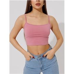 Женский топ на бретелях Lingeamo брусничный ЛТ-05 (22)