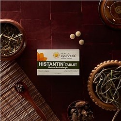 HISTANTIN Tablet, Natural Anti-allergic, Kerala Ayurveda (ХИСТАНТИН, От аллергии, Керала Аюрведа), 100 таб.