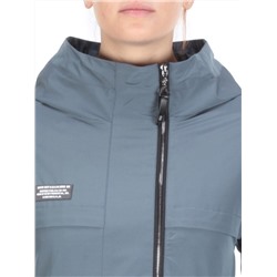 FY-229 GRAY/BLUE Ветровка женская АЛИСА (65% хлопок, 35% полиэстер) размер 54 российский