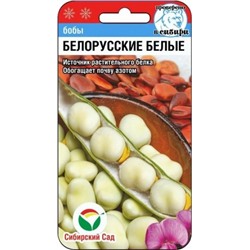 Бобы Белорусские белые (Сиб.сад) 5шт