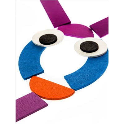 Деревянный пазл 40 элементов Baby Toys Wood