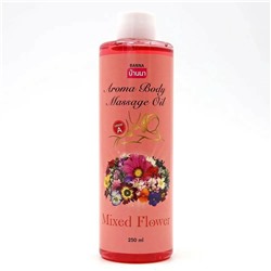 MIXED FLOWER Aroma Body Massage Oil, Banna (БУКЕТ ЦВЕТОВ ароматическое массажное масло, Банна), 250 мл.