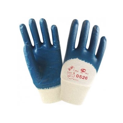 Перчатки нитриловые 0526 BLUE 12пар (144)