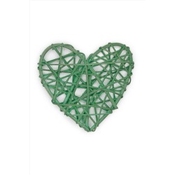 Декор "Сердечко" 12 см, в ассортименте Уценка (плохой прокрас)