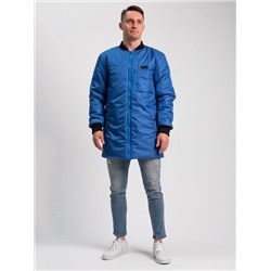 Бомбер удлиненный ультрамарин