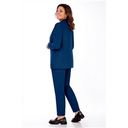 Ольга Стиль С-774 морская_волна, Брюки,  Блуза,  Жакет