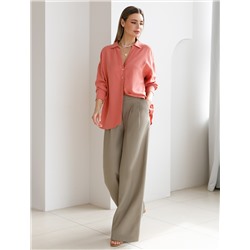 Брюки-палаццо из плотного лиоцелла