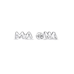 Серьги из серебра куб.циркон., В10-1472