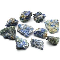 Минерал азурмалахит 20*15*11мм, 2-4г