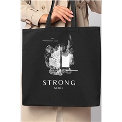 Сумка - шоппер STRONG, черный
