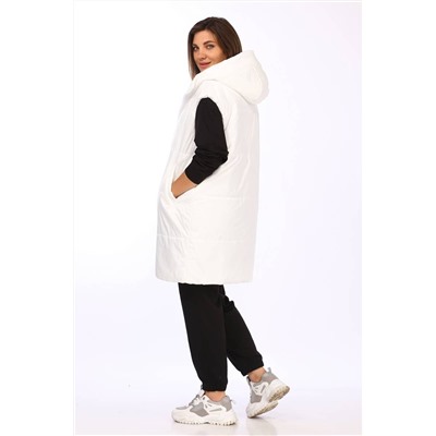Lady Secret 2862 белый+черный, Брюки,  Жилет, Худи