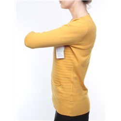 A902 Кофта женская (60% шерсть, 30% хлопок, 10% эластан) размер свободный 44-46