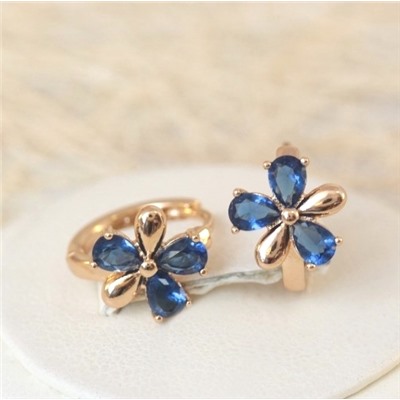 Серьги позолота  H01-15271