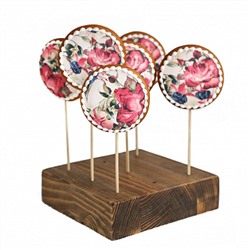 Палочки-шпажки деревянные 30 см, 100 шт