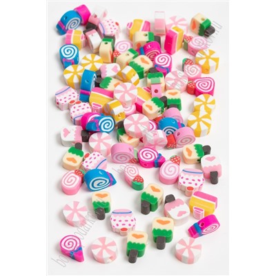 Бусины "Сладости" 10 мм (1000 шт) SF-7285