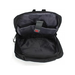 Рюкзак Cantlor-86031,  молодежный,  уплотн.спинка,  3отд+отд. д/ноут,  3внеш.карм,  черный 234301