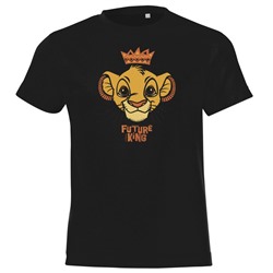 Футболка детская Future King, черная