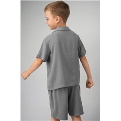 Льняной костюм для мальчика Happyfox