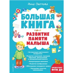 Большая книга. Развитие памяти малыша