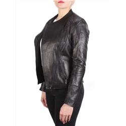355 BLACK Куртка кожаная женская размер M - 44 российский