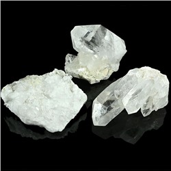 Кристаллы горного хрусталя 84*46*46мм, 200-219г