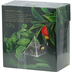 CURTIS. Milk Oolong (пирамидки) 34 гр. карт.пачка, 20 пирамидки