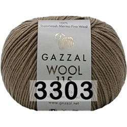Пряжа Gazzal Wool 115