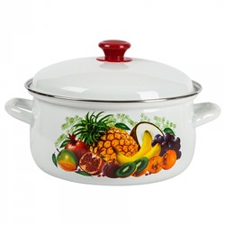 Кастрюля сферическая 4 л 61904-142/6 белая