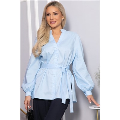 Блуза хлопковая Кристалия (голубая) Б14462-16М