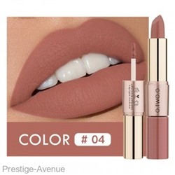 Помада O.TWO.O Rose Gold 2 in 1 Matte Lipstic & Liquid Lipstik  3.5 g арт.9107
