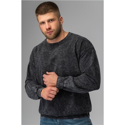 Мужской свитшот оверсайз из футера двухнитки Happyfox