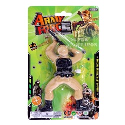 Солдатик заводной «Разведчик», МИКС