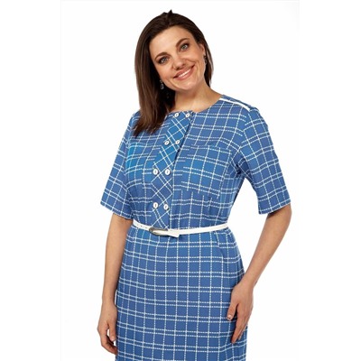 Lady Style Classic 866/2 голубой, Платье