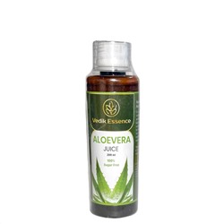 ALOE VERA Juice, Vedik Essence (Натуральный сок АЛОЭ ВЕРА 100% без сахара, Ведик Эссенс), 200 мл.