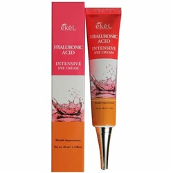 EKEL Крем д/глаз с гиалур.кислотой  Hyaluronic acid Intens Eye Cream 40мл