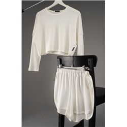 Женская пижама с шортами из ажурного хлопка Happyfox