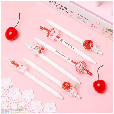 Ручка гелевая чёрная Cherry 1 шт YML-6827, YML-6827