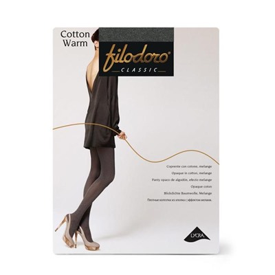 FILODORO COTTON WARM 4 nero