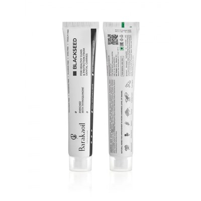 BLACKSEED For Healthy Gums & Protection From Dental Carries, Barakaoil (Зубная паста для здоровья десен и защиты от кариеса, Баракаоил), 100 г.