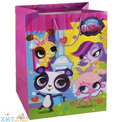 Пакет подарочный глянцевый Pet shop 33х46х20 см CLRBG-PSH-03-1, CLRBG-PSH-03-1