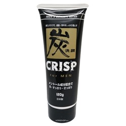 Отшелушивающий скраб для мужчин с активированным углем Crisp, Япония, 120 г