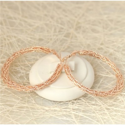 Серьги позолота H01-15393
