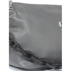 Сумка женская искусственная кожа VSH-V-0216,  1отд+карм/перег,  плечевой ремень,  серый 257459
