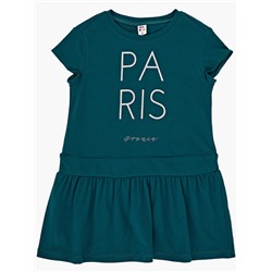 Платье UD 6406 т.зелен