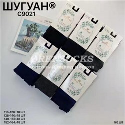 КОЛГОТКИ ОДНОТОННЫЕ ГЛАДКИЕ ТЕМНЫХ РАСЦВЕТОК ШУГУАН C9021